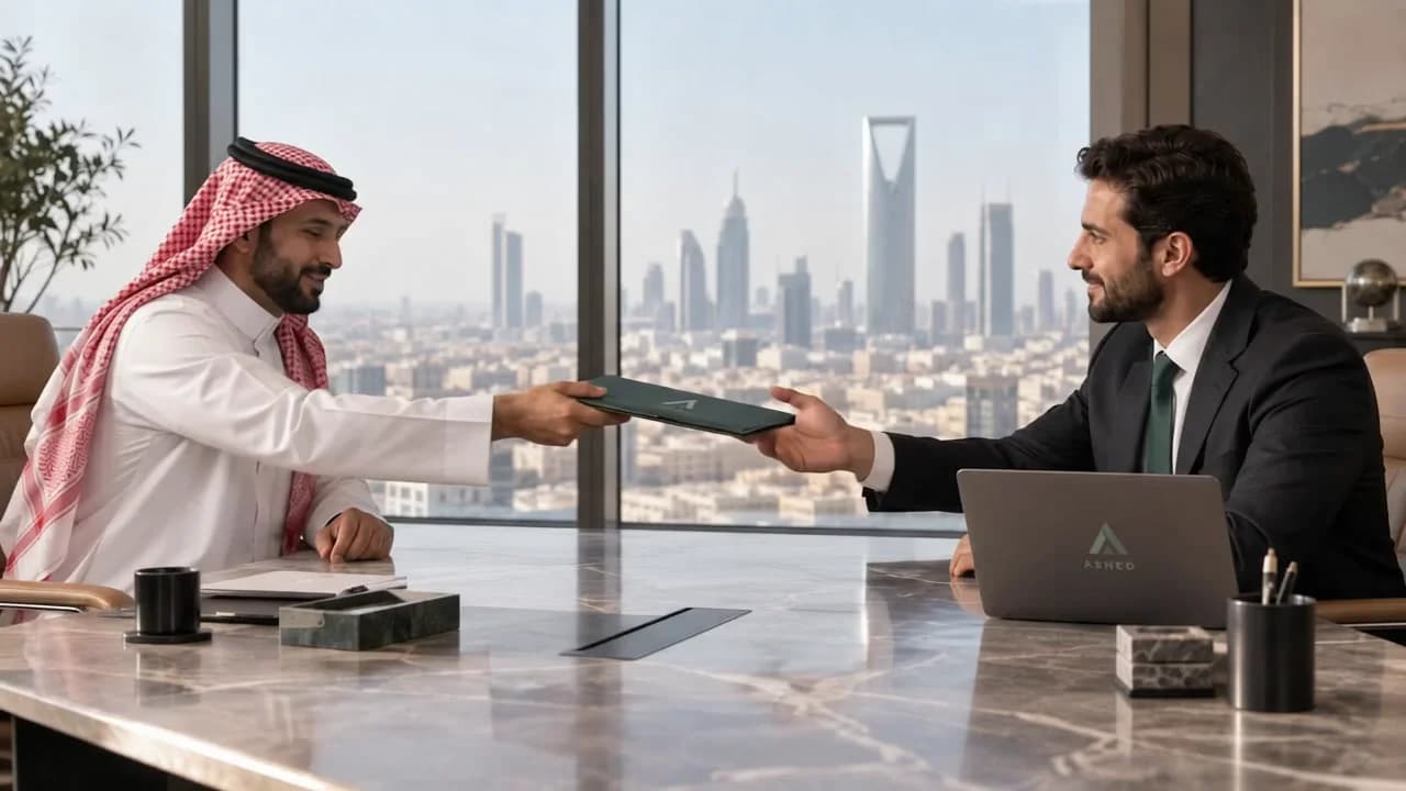 فريق أسند يراجع احتياج مشروع لشركة سعودية